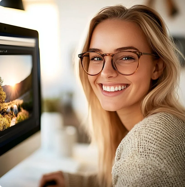 Smiling